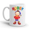 LIVE UNIQUE Noddy Printed Ceramic Tea & Coffee Mug view 1