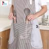 pepplo Cute Apron Kitchen Chef Cooking Apron for Grilling Baking BBQ, Green view 2