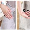 pepplo Cute Apron Kitchen Chef Cooking Apron for Grilling Baking BBQ, Green view 4