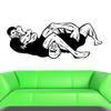 Gadgets WRAP Fight Parterre Wall Decal Arm Lock Victory Martial Art Vinyl Wall Stickers view 1