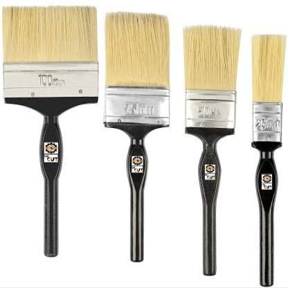 GSK Cut Paint Brush Multicolour set of 4 (100 MM+ 75 MM + 50MM + 25MM)