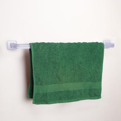 Lipka Unbreakable ABS Square Towel Rod | Wall Mounted Towel Rod/Hand Towel Rail/Towel Hanger/Towel Holder for Bathroom | 21 Inches