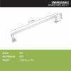 Lipka Unbreakable ABS Square Towel Rod | Wall Mounted Towel Rod/Hand Towel Rail/Towel Hanger/Towel Holder for Bathroom | 21 Inches view 2