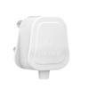 Duravolt Polycarbonate 3 Pin Plug Top 16 amp | ISI Marked | (White 6 cm x 4 cm x 2 cm) (Pack of 10) view 2