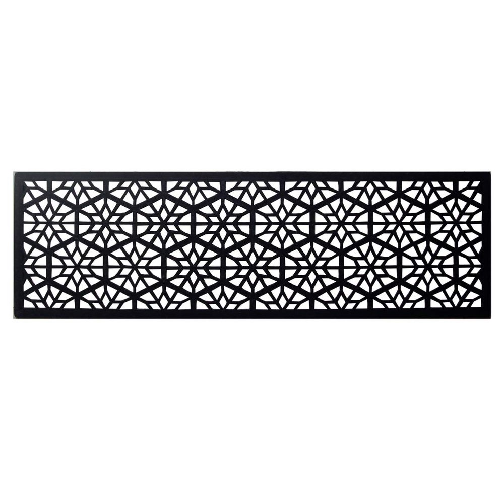 ATMAH Rubber Step mat Stars of Heaven, Size 9inch x 30inch (2)