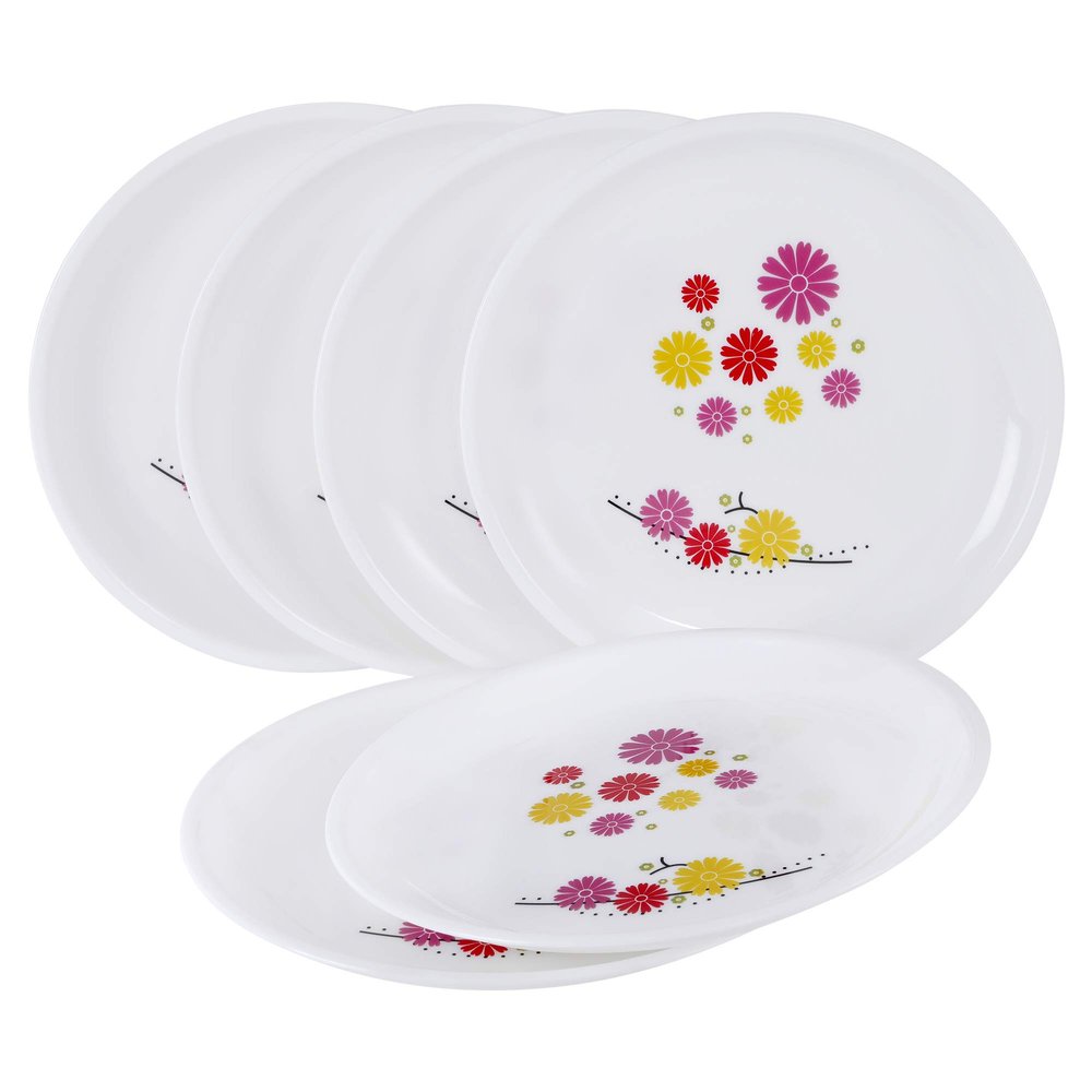 Cutting EDGE Plastic Plates - Set of 6, Lavender