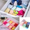 FLIPZON Multipurpose Plastic Storage Drawer Socks Undergarments Organizer, Stackable Drawer/Wardrobe Organiser Rack/For Ties/Jewellery And More (Small, 6 Pieces, Multicolour, 26.5 x 8.5 x 6.6 cm) view 4