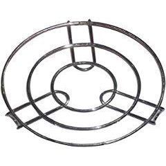 Liolis Stainless Steel Cooking Pot Steaming Tray Round Cooker Steamer Rack Stand
