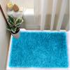 RM Handloom Anti Skid Washable Door Mats Bath Mats for Home, Office and Bathroom (16 x 24, Turquoise) view 1