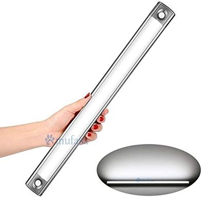Mufasa LED Profile Light Under Cabinet Lighting Counter Lighting Wardrobe Lighting Ultra Slim (White , 6000K) (Pack of 1, 1 Feet / 4 Watts)(Aluminium)
