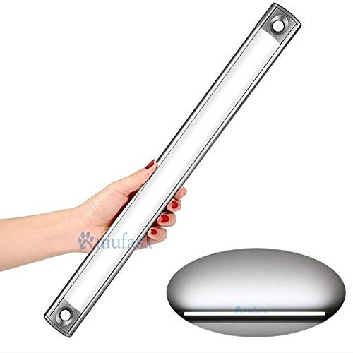 Mufasa LED Profile Light Under Cabinet Lighting Counter Lighting Wardrobe Lighting Ultra Slim (White , 6000K) (Pack of 1, 1 Feet / 4 Watts)(Aluminium)