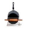 AARBOX Chakla Belan and Tawa Stand for Kitchen - 100% Rust Free Stainless Steel Rolling Pin Board Holder Wall Mount Stand 4 in1 Holder Kitchen Rack Organiser Stand, Hanging Shelves view 1