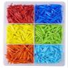 Eshoppee 200 gm Plastic Beads for Jewellery Making, Art and Crafts Work, Necklace Bracelet Earring Key Chain Making DIY Kit view 1