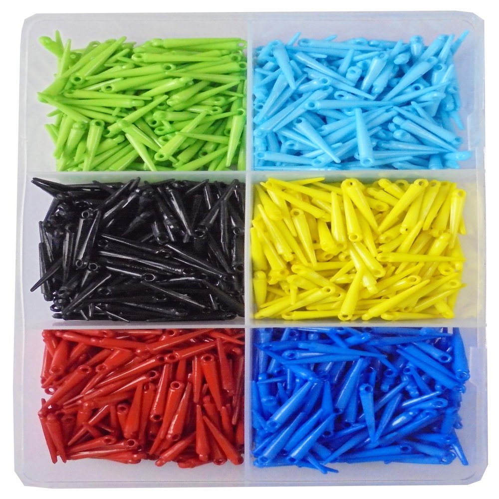 Eshoppee 200 gm Plastic Beads for Jewellery Making, Art and Crafts Work, Necklace Bracelet Earring Key Chain Making DIY Kit