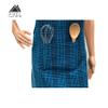 PIXEL HOME DECOR Cotton Apron with Front Center Pocket with End Random Colour (Blue Stripe Apron) (Plastic -Free) view 2