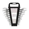 SPARTAN 10-Piece Double Ended Open-Jaw Spanner Set | Carbon Steel Wrenches 67mm to 3032mm | Chrome-Plated Rust-Resistant Tools for Home Maintenance & DIY Repairs view 1
