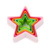 Choco Decor Plastic Cookie Cutter Star Shape, 5 Piece view 1