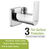 LIPKA Victory Angle Cock Brass Faucet with Flange for Attachment of Hand Shower, Health Faucet & Geyser Pipes | Chrome Finish Faucet/Tap view 4