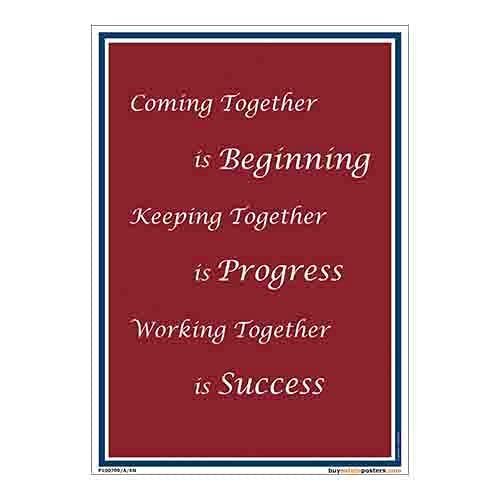 buysafetyposters.com - Leradership Quote Frame for Office In English Eco VInyl Sticker A2 (18 Inch X 24 Inch)
