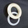 FAPBADRI Curtain Eyelet Rings with Flexi Lock, Suitable for Any 1 inch Curtain Rod - Pearl Colour - 50 Pieces view 3