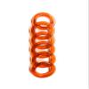 FAPBADRI Curtain Eyelet Rings with Flexi Lock, Suitable for Any 1 inch Curtain Rod - Colour Transparent Orange - 50 Pieces view 2