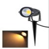 Improvhome 5-Watt IP65 Aluminium Body Electric Landscape Waterproof Outdoor Garden Spike LED Spotlight (Yellow) view 1