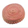 GOELX Kundan Stone Colorful Leaf Buta Flower Colorful Lace and Border Material 9.2 Yards / 8.5 Mtr for Duapatta, Lehenga, Saree, Palazzo, Anarkali Suits (Width : 2cm) (Red) view 2