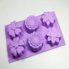 TREXEE Silicone Mold 3D Flower Shape Muffin Mould Non Stick Flexible Bakeware Chocolate Cupcake Mould Candy Ice Mould DIY Baking Tray Soap Mould Cake Mould view 3