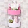 Anugrah mart Durable Bathroom & Kitchen Storage Organize Wall Mounted Shelf Rack (Pack of 2)(Multicolor) view 1
