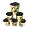 primium quality Stainless Steel Serving Glass - Set 6, Multicolor view 1