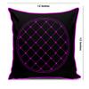 Cuddlyprint Soft Fabric Velvet Car Cushions/Pillows with Your Cars Brand Logo (Black, 12x12 Inches) Set of 2 Style 55 view 4