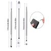 Axtella Set of 2 Anti-Static Stainless Steel Tweezers- Straight & Curved Tips With Set of 3 Metal Opener for Dissambling Tools and Gadgets view 4