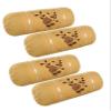 Rj Products Cotton Bolster Cover with Beautiful Rose Embroidery - (Beige_4piece) view 1