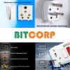 Bitcorp Power Extension Board with Cotton Wire 1 Socket 1 Switch, 6A 1500W Surge Protector 5 Meter Electric Cord for Appliances, Fridge, Home, Office, Computer, AC Cotton Wire (White) 220 Volts view 4