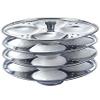 Royal sapphire Stainless Steel Idli Maker/Idli Stand | Idli Plates | Idli Steamer| Idli Sancha (Stainless Steel, 4 Tier) view 1