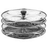 Royal sapphire Stainless Steel Idli Maker/Idli Stand | Idli Plates | Idli Steamer| Idli Sancha (Stainless Steel, 4 Tier) view 3