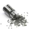 CRAFTS HAVELI 8/0 Grey Transparent Glass Seed Beads  100 Gram Czech Pot Beads for Jewelry Making, Embroidery, Beading & DIY Craft Projects view 1