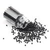 CRAFTS HAVELI 8/0 Black Opaque Glass Seed Beads  100 Gram Czech Pot Beads for Embroidery, Jewelry Making, Beading & DIY Craft Projects view 1