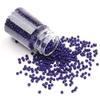 8/0 Glass Pot Seed Beads 100g Dark Blue Opaque Czech for Jewelry Making Small Beads for DIY Craft Embroidery Bracelet Necklace Jewellery Findings view 1