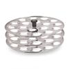 Eleven Rings Stainless Steel Mini Idli Maker with 3 Plates | Makes 54 Soft Button Idlis at Once | Compact idli Stand Only for Steamer, Cooker & Pot. view 1