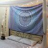 DRAVY HANDICRAFTS Tapestry Mandala Wall Tapestry Single Bedsheet Wall Hanging Tapestry Wall Bedsheet Tapestry Wall Hanging Size- 84x54 Inches (Multicolour) view 2