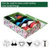 Yellow Weaves Undergarments Organizer/Foldable Storage Box with Lid for drawers view 3