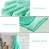 Shahn Silicone Hand Gloves with Scrubber for Kitchen Cleaning, Utensils, Pet Bath and Hair Care. (3 Pairs) view 2