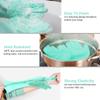 Shahn Silicone Hand Gloves with Scrubber for Kitchen Cleaning, Utensils, Pet Bath and Hair Care. (3 Pairs) view 3
