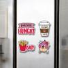 Presta Gifts MDF Wooden Foodie Funny Fridge Magnet for Home and Kitchen Decoration (Multicolour, 3x2 Inches) - Set of 4 Designs view 3