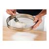 kishu's kitchen Stainless Steel Sieve For Flour,Maida/Atta Chalni,Spices Sieves (D=19Cm)(Medium) By JASCO For kitchen, Silver view 2