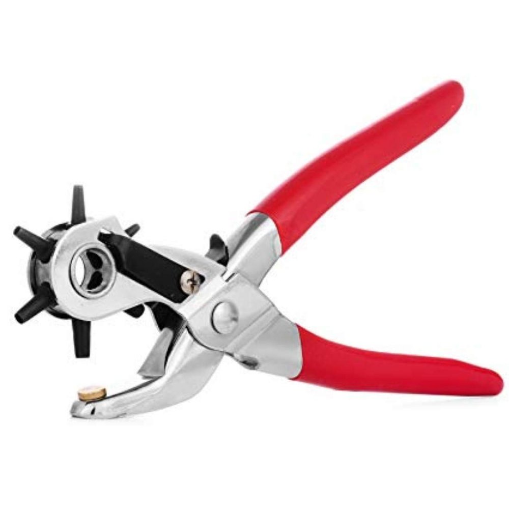 DIY Crafts Heavy Duty Leather Belt Card Hole Punch Puncher Hand. (Design No # 5, Heavy Duty)
