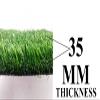 F2L Rectangular 35 MMHigh Density Artificial Lawn | Premium Grass Lawn Turf | Indoor & Outdoor Usecarpet Mat | Dust & Waterproof | Skin Friendly | Artificial Lawn Carpet Mat (Size - 2 X 2 Feet ) view 2