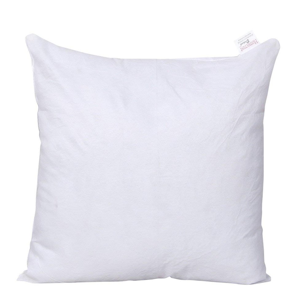 THE HOME STYLE Cotton Vaccum White Cushion Fillers (18 x 18 INCH, 1 Piece)