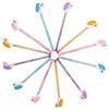 SAMVARDHAN Beautiful Designer Full Unicorn Pack Of 4 Pencils Mix Design, Colour, Ink black view 4